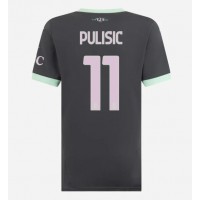 Dres AC Milan Christian Pulisic #11 Rezervni za Žensko 2024-25 Kratak Rukav